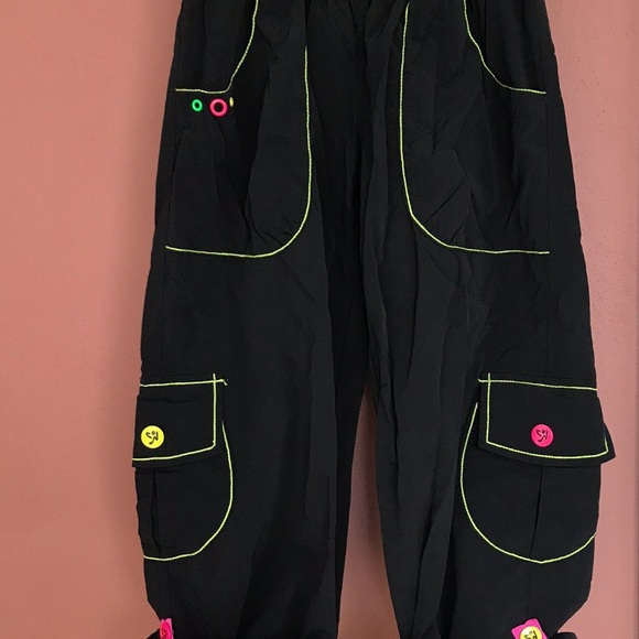 Zumba fitness pants small- gently used - Picture 4 of 5